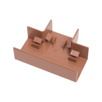 Тройник DKC IM 25x17 коричневый 00536B