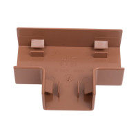 Тройник DKC IM 25x17 коричневый 00536B