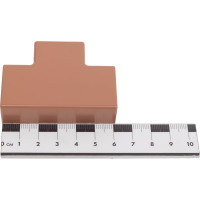 Тройник DKC IM 25x17 коричневый 00536B