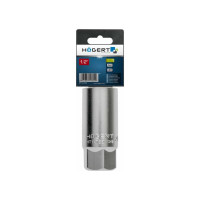 Головка свечная шестигранная (16 мм; 1/2DR; CrV) HOEGERT TECHNIK HT1A783