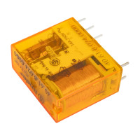 Миниатюрное реле Finder 1 перекидной контакт 16А, 24В AC, 406180240000