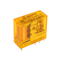 Миниатюрное реле Finder 1 перекидной контакт 16А, 24В AC, 406180240000