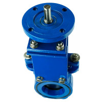 Задвижка шиберная DN.ru GGG40-SS304-NBR-2W-ISO Ду80 Ру16, голый шток, ISO-фланец D040-03154