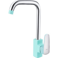 Смеситель для кухни Ekko с гайкой бирюзовый E40303