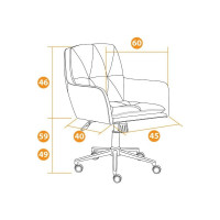 Кресло TetChair GARDA флок коричневый 6 15293