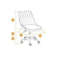 Кресло TetChair SWAN флок синий 32 15333