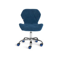 Кресло TetChair SELFI флок синий 32 15303