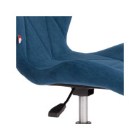 Кресло TetChair SELFI флок синий 32 15303