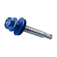 Кровельный саморез Госкреп 5,5х19 RAL 5005 ярко-синий, 300 шт., б.пл.конт. 1150 мл 1-0036341