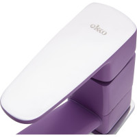 Смеситель для раковины Ekko с гайкой, фиолетовый E45302