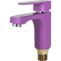 Смеситель для раковины Ekko с гайкой, фиолетовый E10302