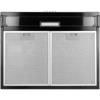 Вытяжка Centek черный, ширина 60 см, тонировка стекла, 350 м3/час, 3 скорости, CT-1800-60 BLACK