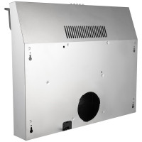 Вытяжка Centek сталь, ширина 60 см, 350 м3/час, 3 скорости, диаметр 120 мм CT-1800-60 SS