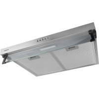 Вытяжка Centek сталь, ширина 60 см, 350 м3/час, 3 скорости, диаметр 120 мм CT-1800-60 SS