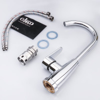 Смеситель для кухни Ekko с гайкой E40057