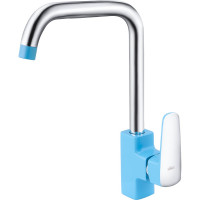 Смеситель для кухни Ekko с гайкой, синий E40304