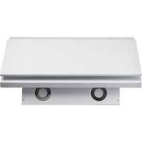 Наклонная вытяжка Centek ширина 60 см, металл, 600 м3/час (68 Вт), 3 скор, LED CT-1826-60 White