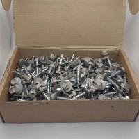 Кровельный саморез КРЕП-КОМП 5,5x25, RAL 7004, серый, 3000 шт. ск55257004к