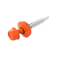 Кровельный саморез КРЕП-КОМП 4,8х35, RAL 2004, оранжевый, 250 шт. ск352004ф