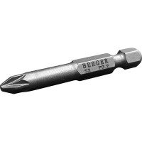 Набор бит магнитных в кейсе PZ2, 50 мм, 10 шт, S2 Berger BG BG2420