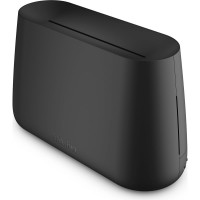 Увлажнитель воздуха ультразвуковой Stadler Form Ben, с ароматизатором и эффектом пламени, черный B-002