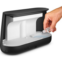 Увлажнитель воздуха ультразвуковой Stadler Form Ben, с ароматизатором и эффектом пламени, черный B-002