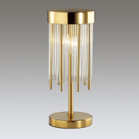 Настольная лампа ODEON LIGHT стекло E14 2*40W YORK 4788/2T