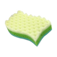 Трехслойная губка для посуды EUROHOUSE 14003