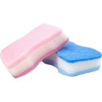 Трехслойные губки для посуды EUROHOUSE 3 шт 14000