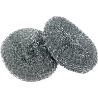 Металлическая губка EUROHOUSE плетеная, оцинкованная, 2 шт 13113