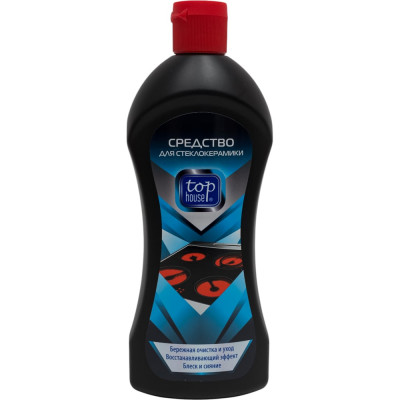 Средство TOP HOUSE для стеклокерамики, 320 мл 391138