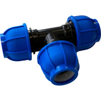 Тройник BOUTTE ПНД 20-20-20, 10 шт 9277406