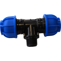 Переходной тройник BOUTTE ПНД 20 - НР 1/2" - 20, 10 шт 9277420