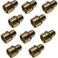 Штуцер Профитт для шлангов НР 1"х25 мм, 10 шт 9274474