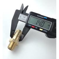 Штуцер Профитт для шлангов НР 1/4"х14 мм, 20 шт 9274658