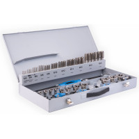 Набор ручных метчиков и плашек GSR M3-M20 DIN 352/223 HSSG 56 предметов 00708090