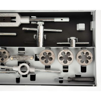 Набор ручных метчиков и плашек GSR M3-M20 DIN 352/223 HSSG 56 предметов 00708090