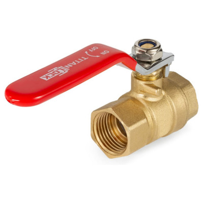 Шаровой кран TITAN LOCK 1in резьба BSP, латунь TL100BVBR