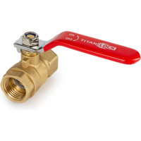 Шаровой кран TITAN LOCK 1in резьба BSP, латунь TL100BVBR