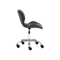 Кресло TetChair SELFI флок серый 29 15302