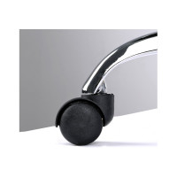 Кресло руководителя Helmi HL-E05 Event, экокожа черная, хром, механизм качания 274825