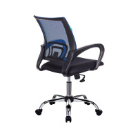 Компьютерное кресло Бюрократ CH-695N/SL сетка cиний крестовина хром CH-695N/SL/BL/TW-11