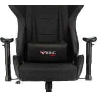Игровое компьютерное кресло ZOMBIE VIKING 4 черный экокожа/ткань VIKING 4 BLACK