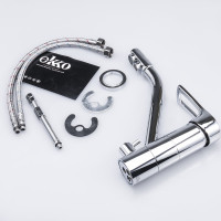 Смеситель для кухни Ekko с подключением фильтра питьевой воды, с гайкой E4304