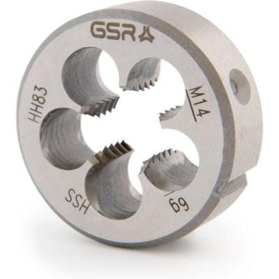 Плашка круглая GSR M14 DIN EN 22568 B HSS M14 B00402260
