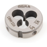 Плашка круглая GSR M3 DIN EN 22568 B HSS M3 B00402130