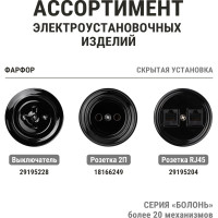 Ретро провод TDM ELECTRIC "Эко" 3х2,5 витой ГОСТ черный 50м SQ2801-0134