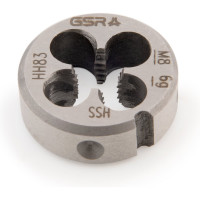 Плашка круглая GSR M8 DIN EN 22568 B HSS M8 B00402210