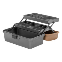 Helios Ящик рыболова двухполочный золотой T-HS-FB2-GO 00000308342