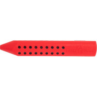 Ластик Faber-Castell Grip 2001, трехгранный, 90х15х15 мм, красный/синий 187101